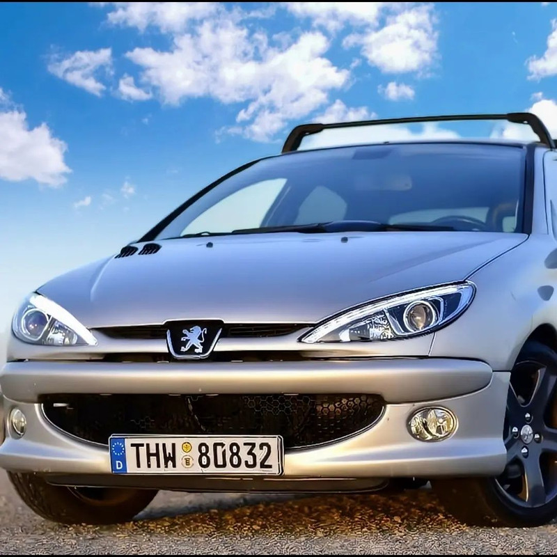 چراغ جلو پژو ۲۰۶ طرح ۲۰۷ - بدون ضمانت تعویض