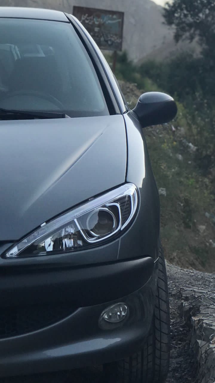 چراغ جلو پژو ۲۰۶ طرح ۲۰۷ - یک سال ضمانت تعویض